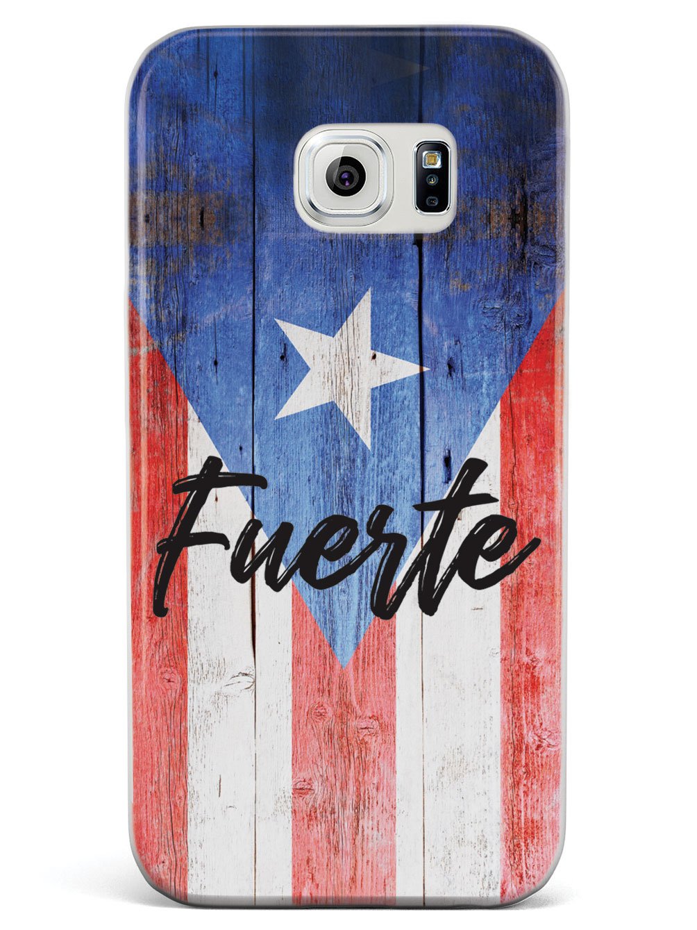 Puerto Rico Fuerte (Strong) - Textured Flag Case