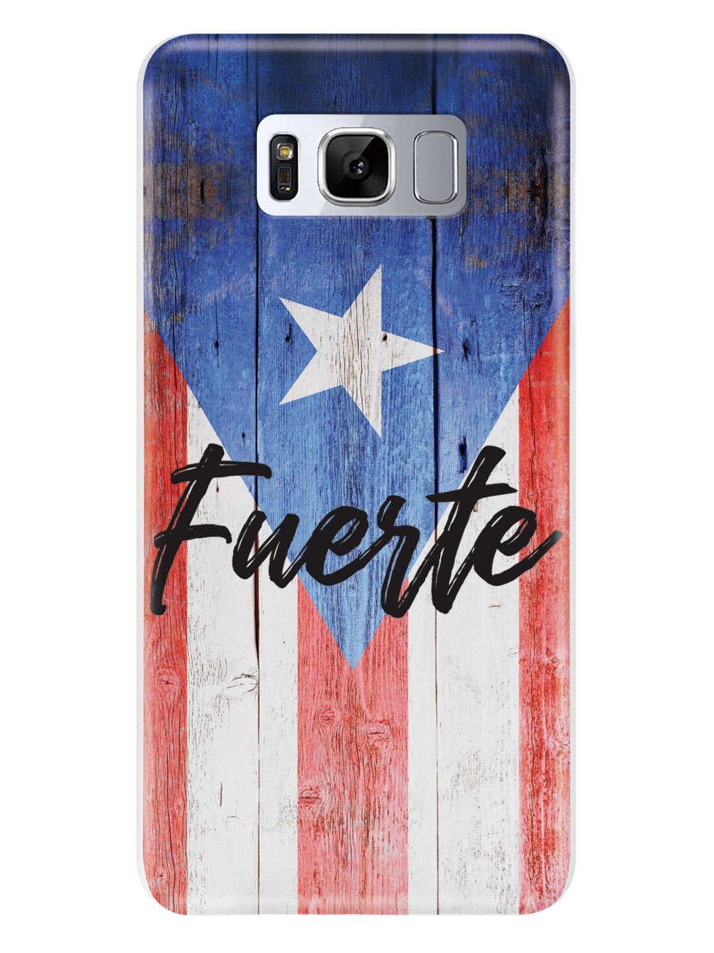 Puerto Rico Fuerte (Strong) - Textured Flag Case