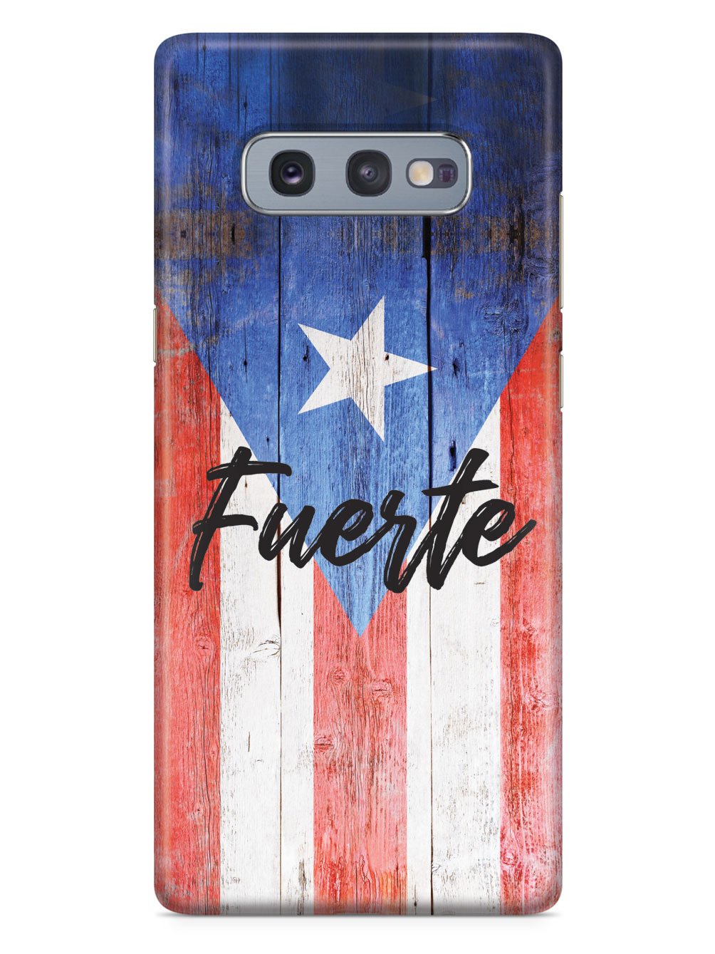 Puerto Rico Fuerte (Strong) - Textured Flag Case