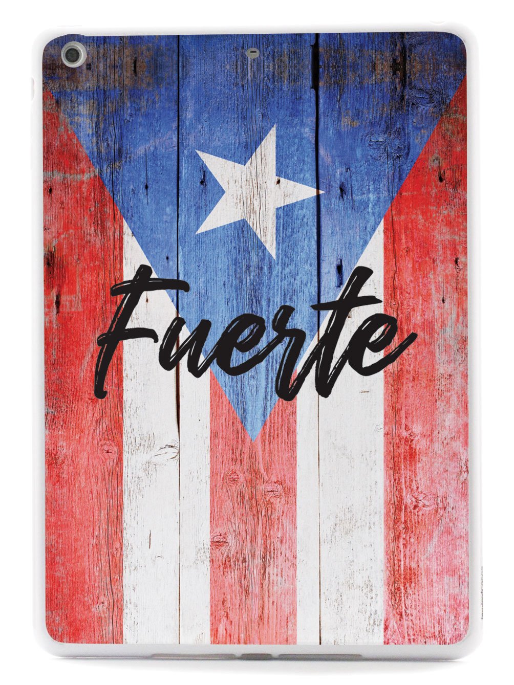 Puerto Rico Fuerte (Strong) - Textured Flag Case