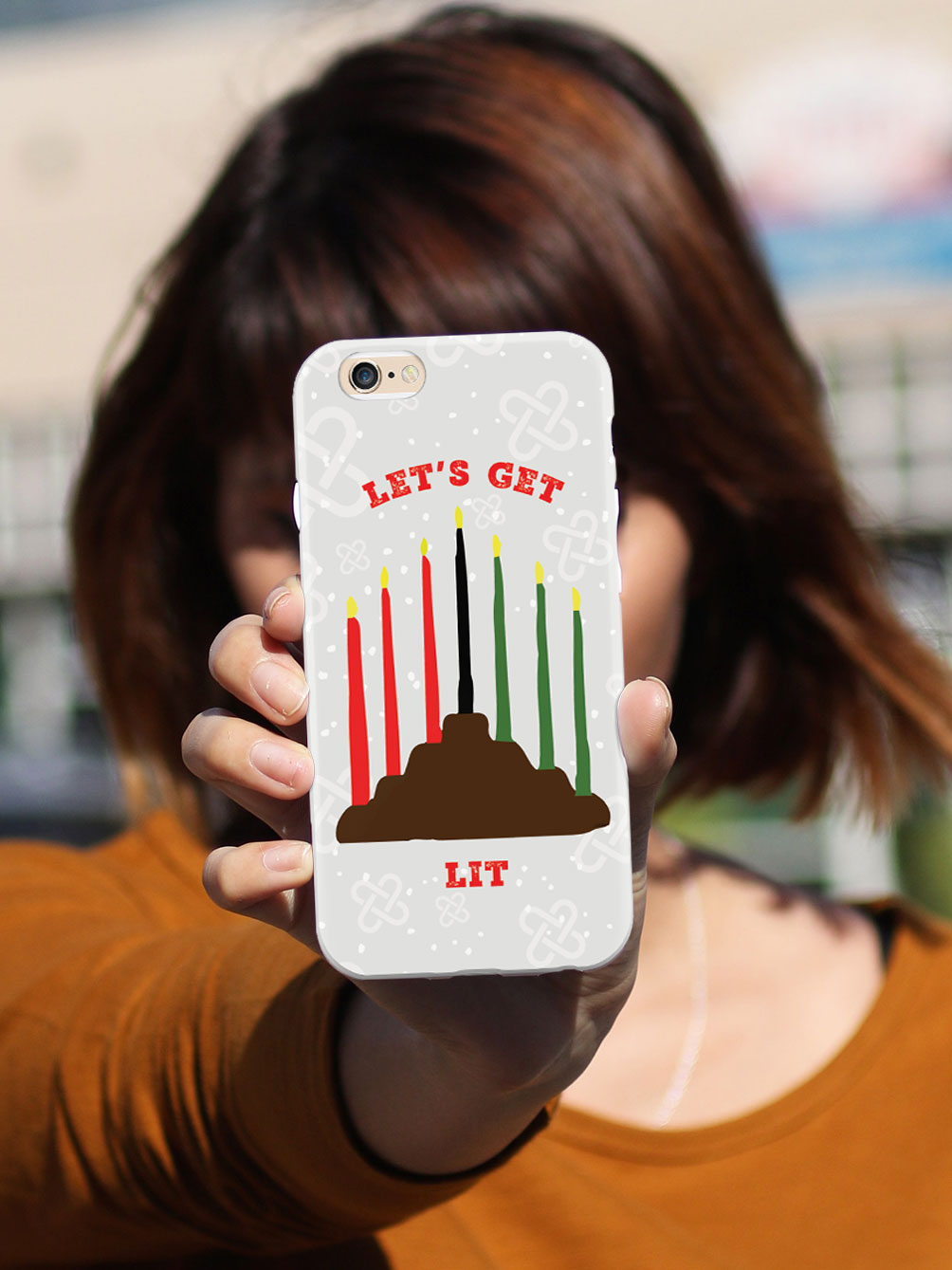 Kwanzaa - Let's Get Lit - White Case