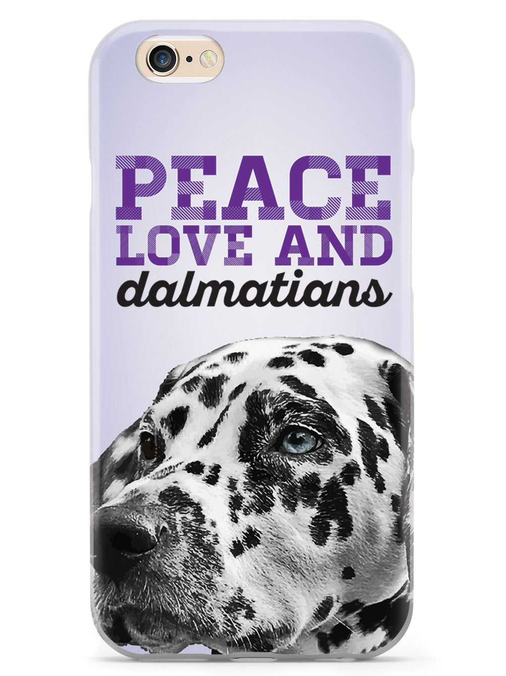 Peace, Love, & Dalmatians Case