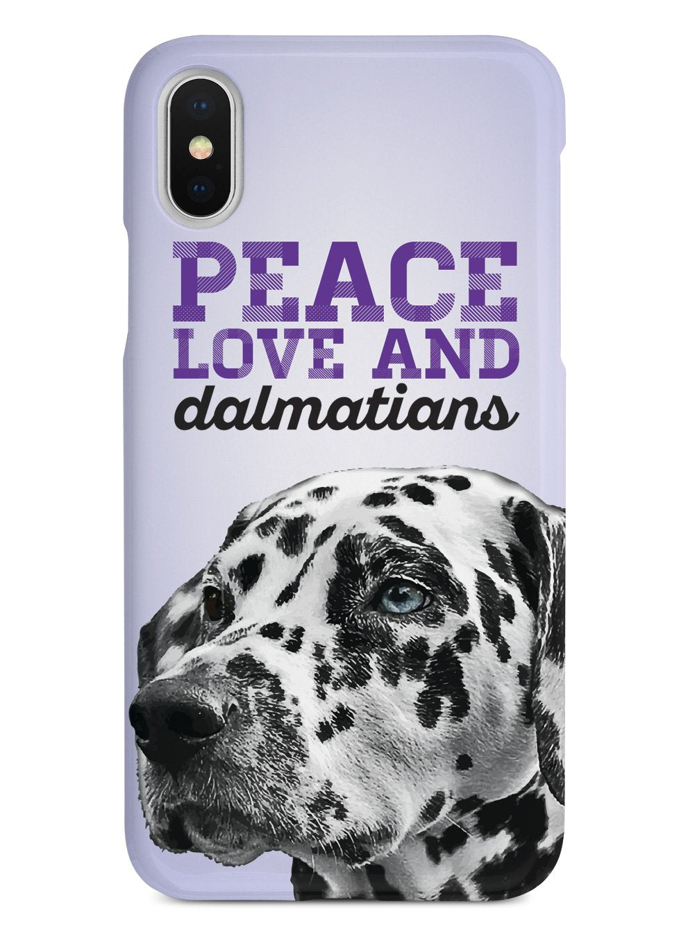 Peace, Love, & Dalmatians Case