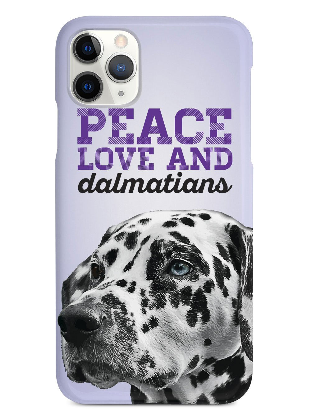 Peace, Love, & Dalmatians Case