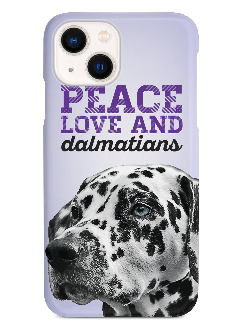 Peace, Love, & Dalmatians Case