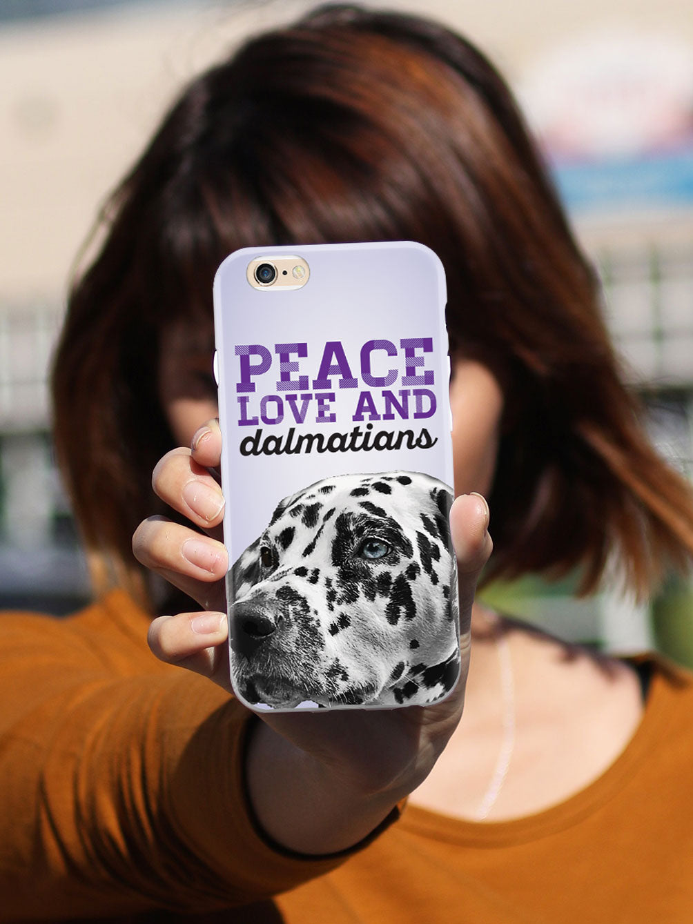 Peace, Love, & Dalmatians Case
