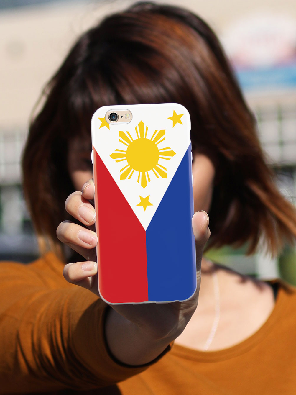 Philippine Flag - Pinoy Pride - White Case