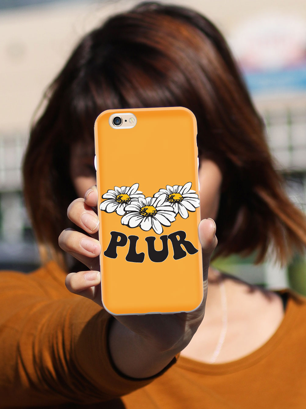 Orange PLUR - White Case