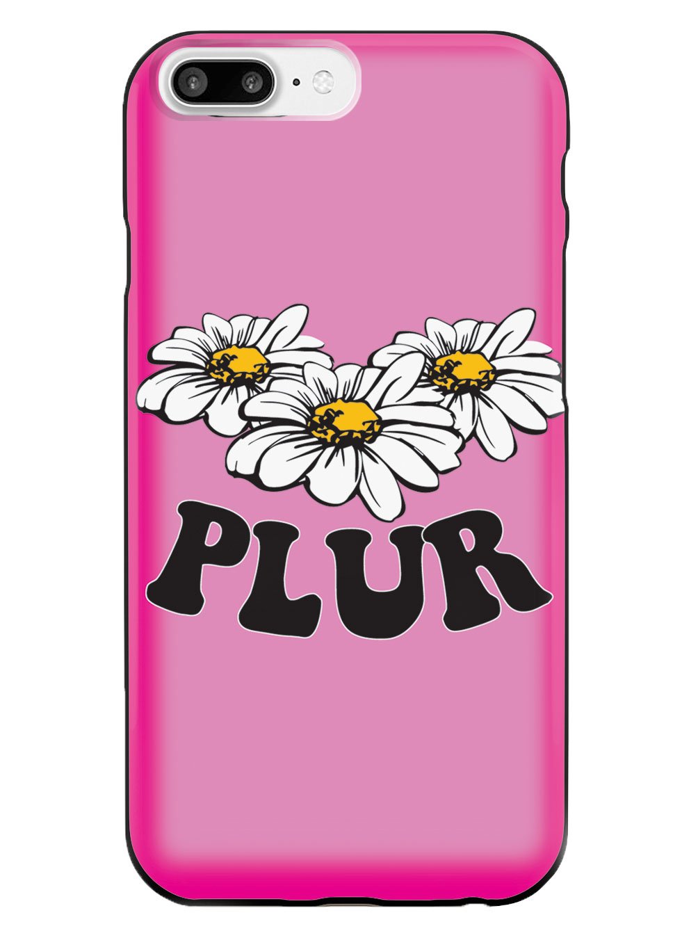 Pink PLUR - Black Case