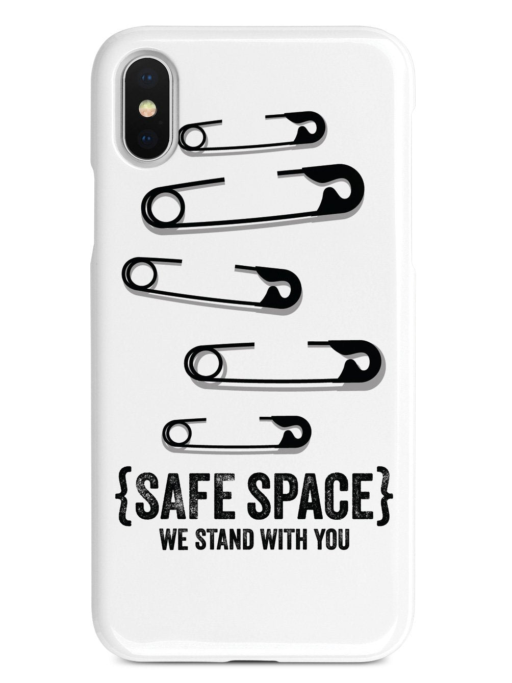 Safe Space - We Stand With You - White Case