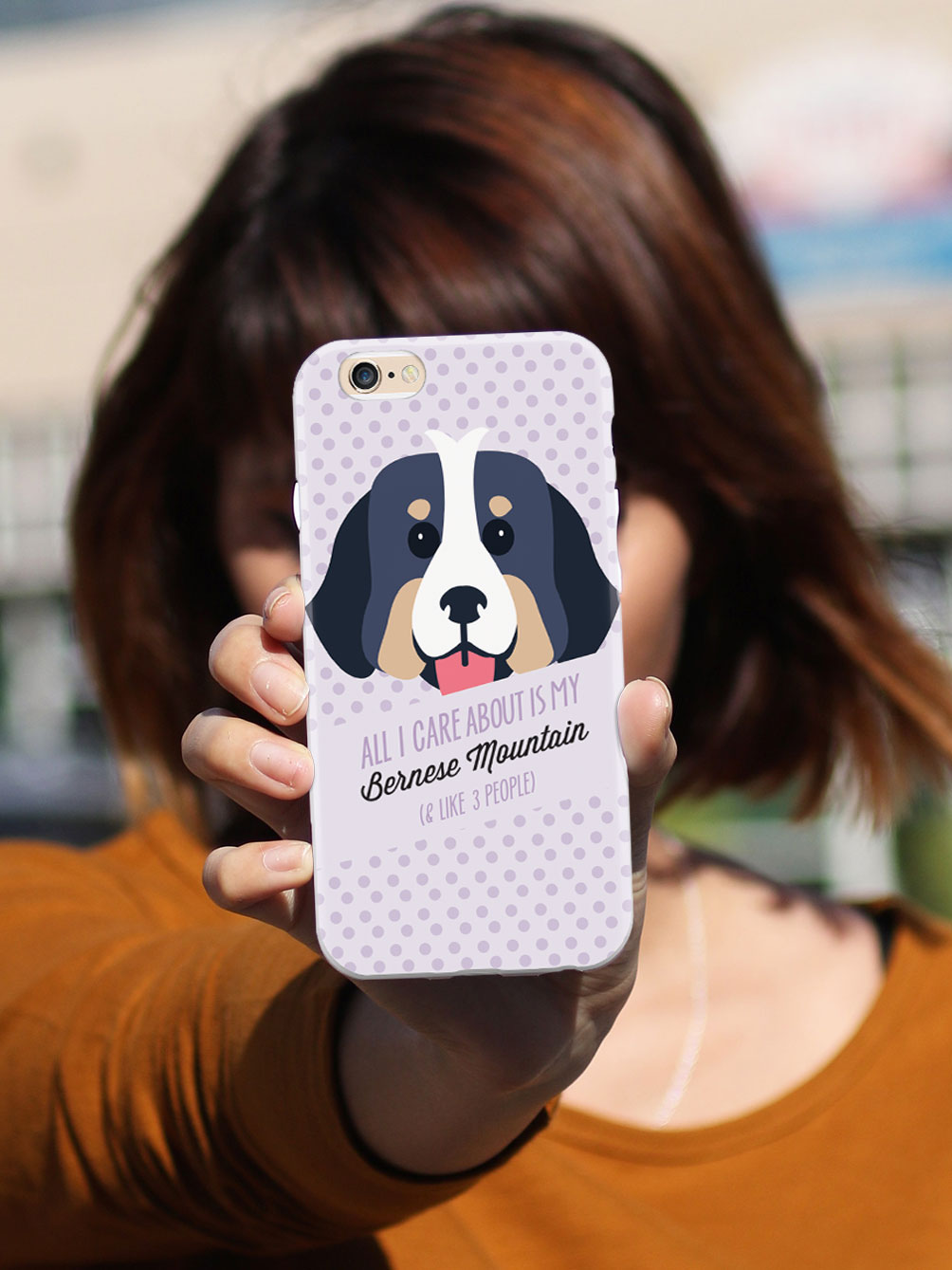 All I Care About Is My Bernese Mountain Case