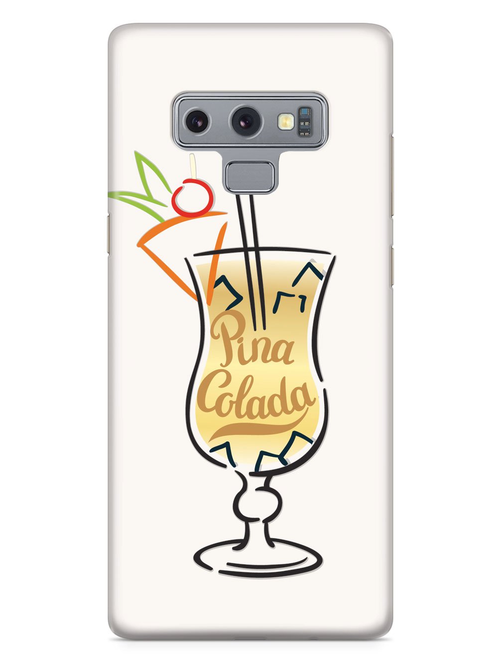 Pina Colada Lettering - White Case