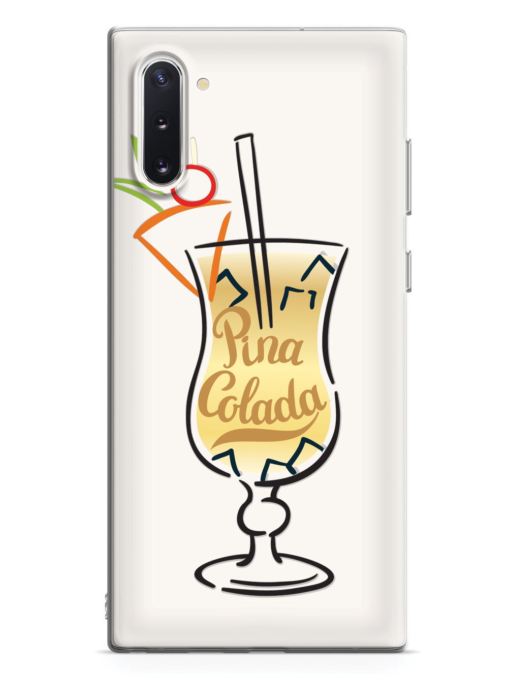 Pina Colada Lettering - White Case