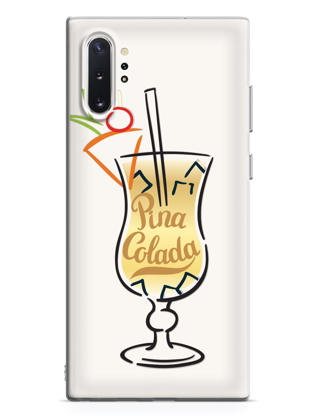 Pina Colada Lettering - White Case