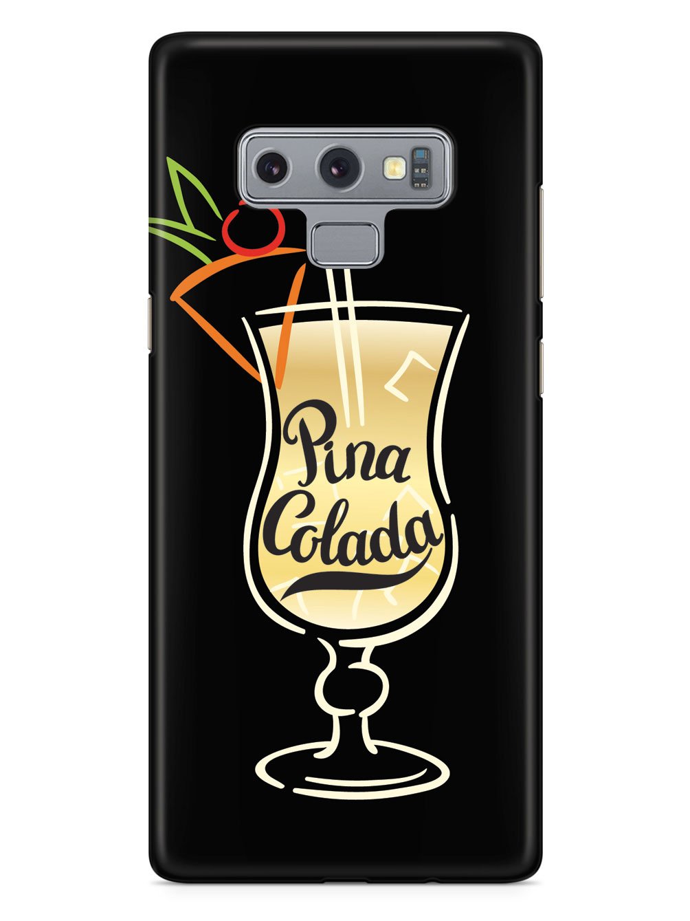 Pina Colada Lettering - Black Case