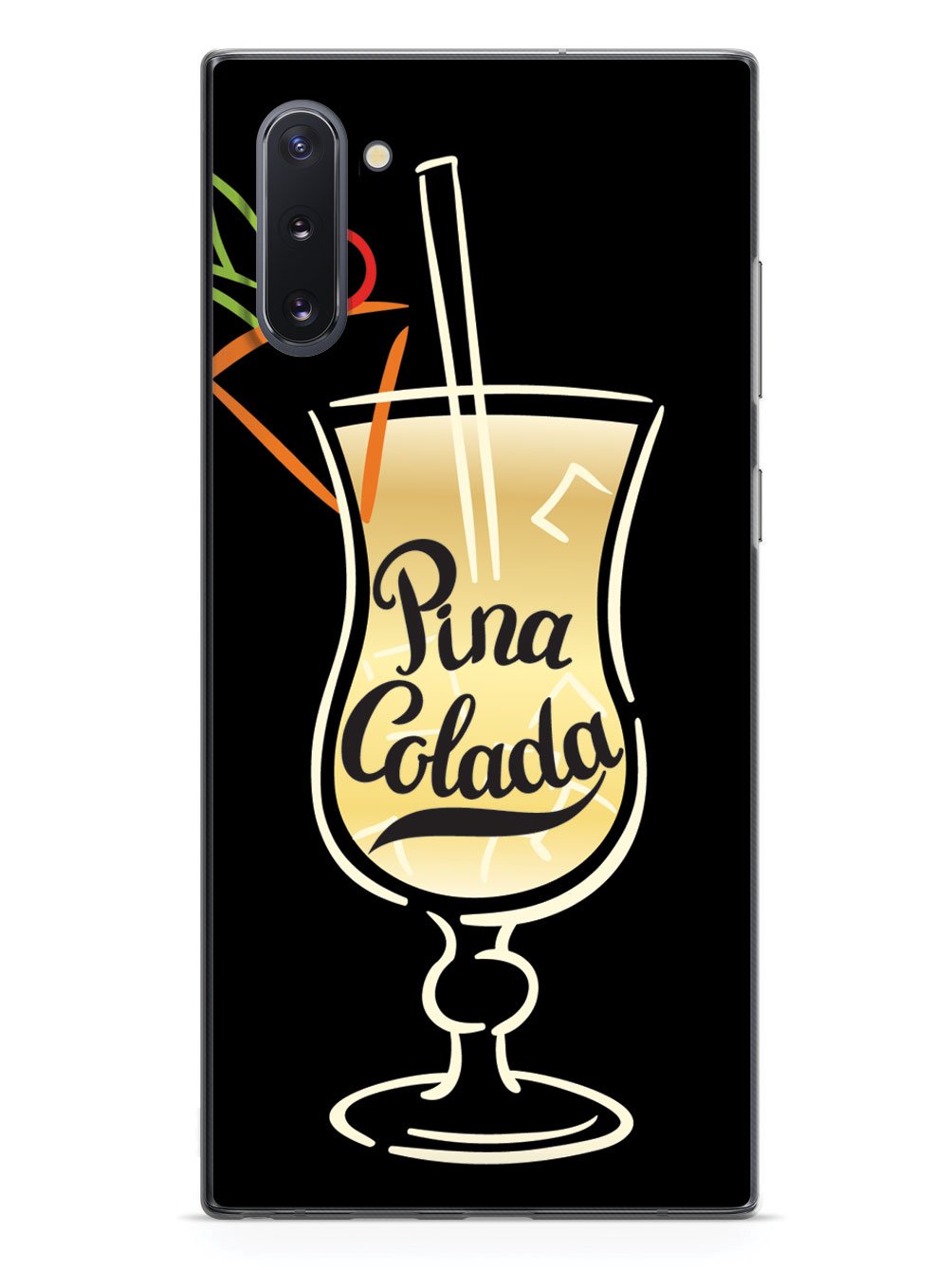 Pina Colada Lettering - Black Case