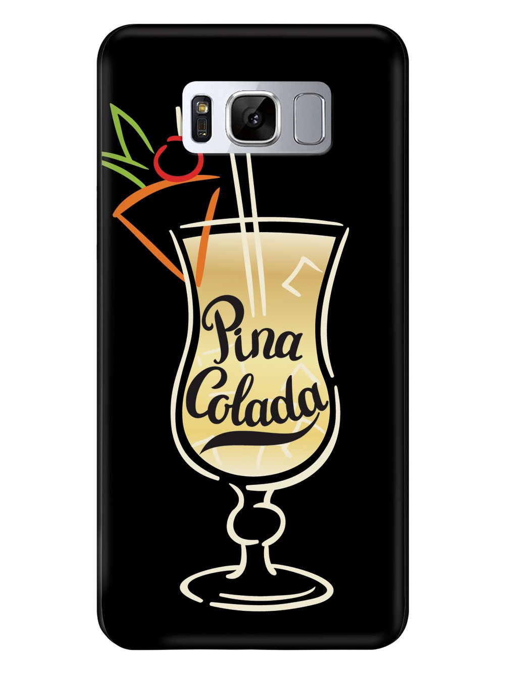 Pina Colada Lettering - Black Case