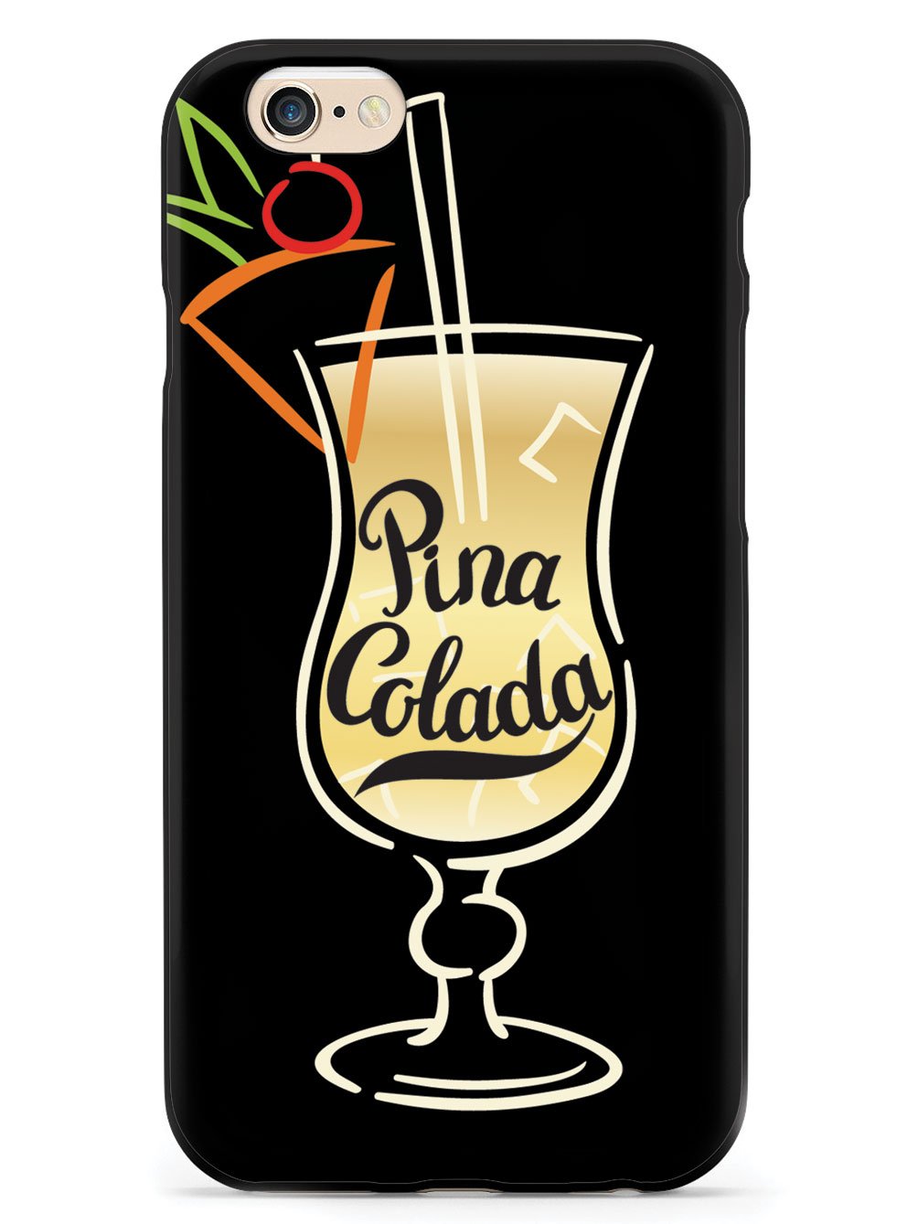Pina Colada Lettering - Black Case