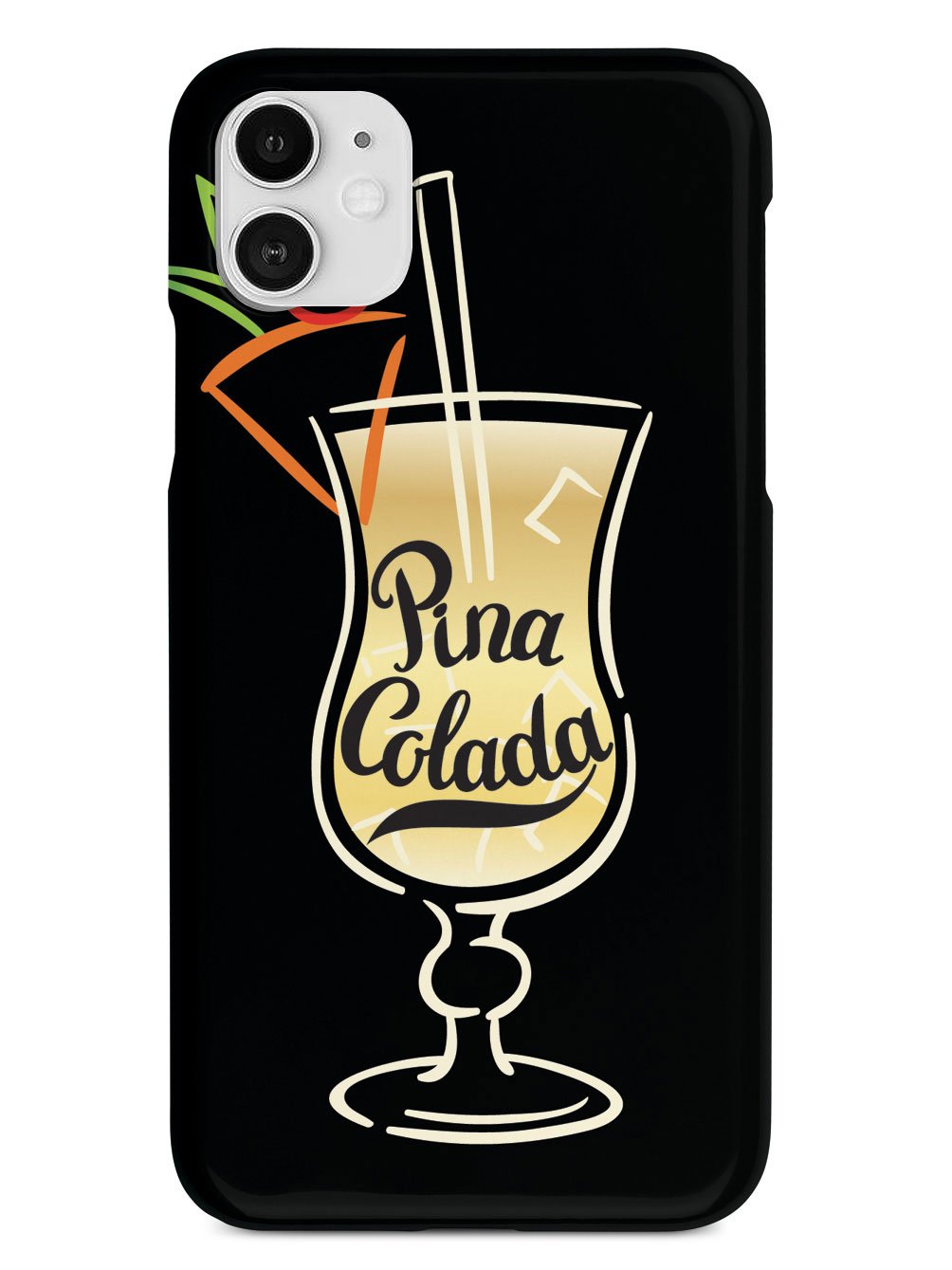 Pina Colada Lettering - Black Case
