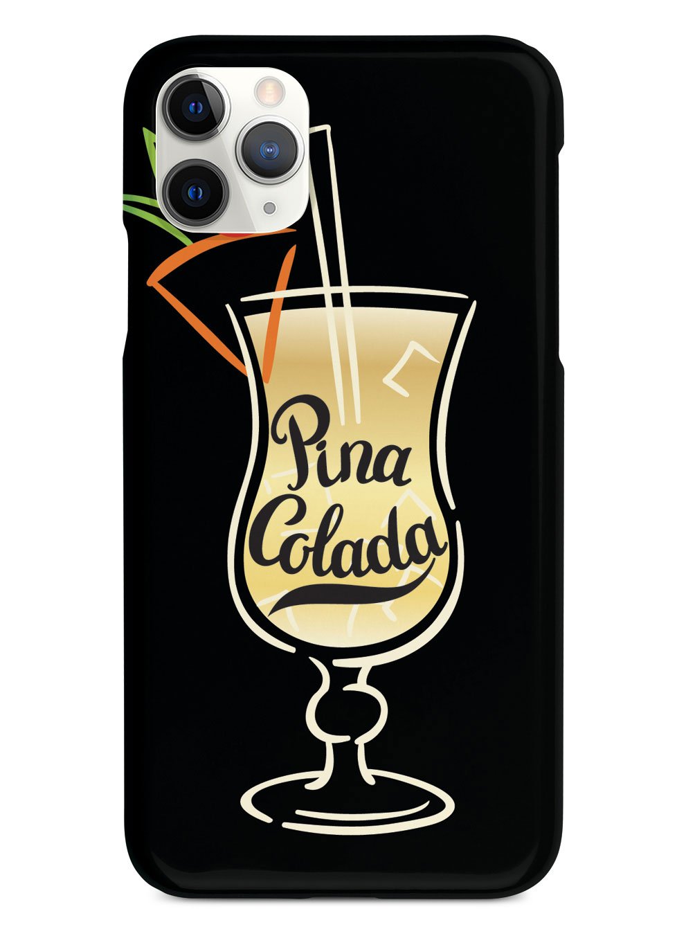 Pina Colada Lettering - Black Case