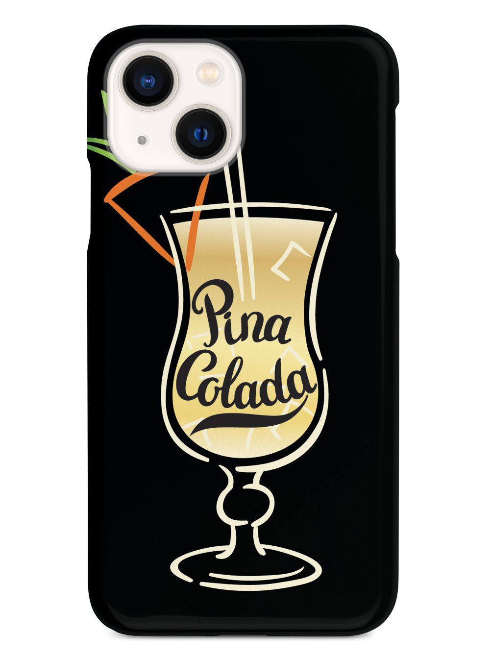 Pina Colada Lettering - Black Case