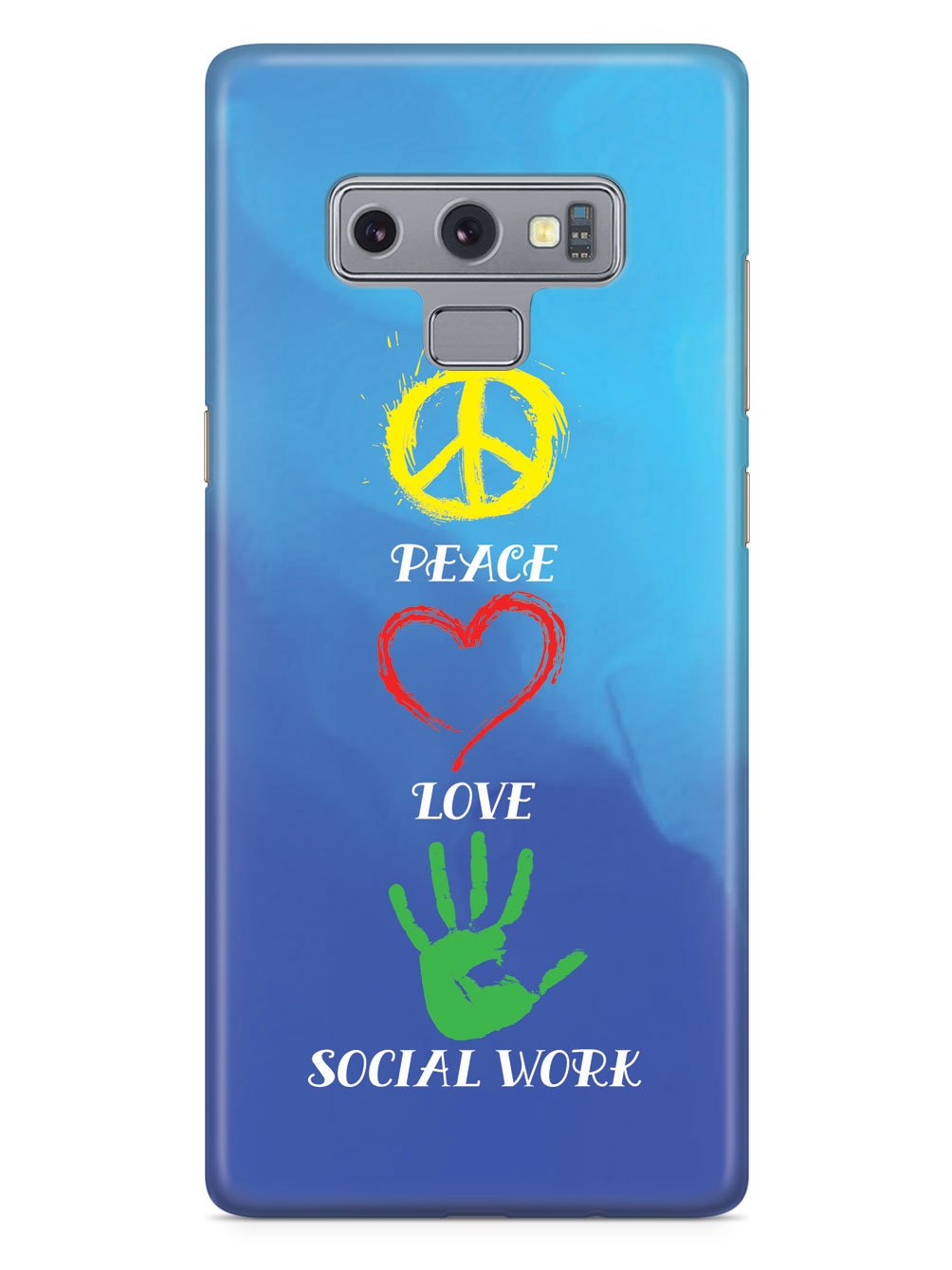 Peace, Love, Social Work - White Case