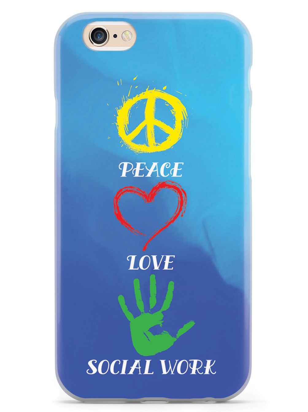 Peace, Love, Social Work - White Case