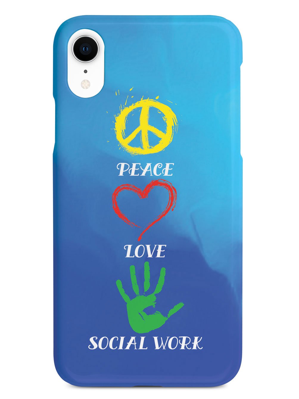 Peace, Love, Social Work - White Case
