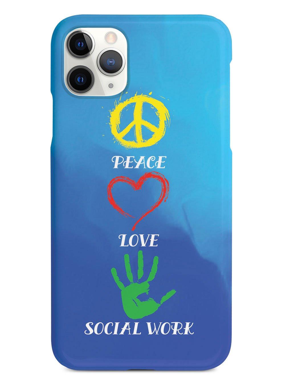 Peace, Love, Social Work - White Case