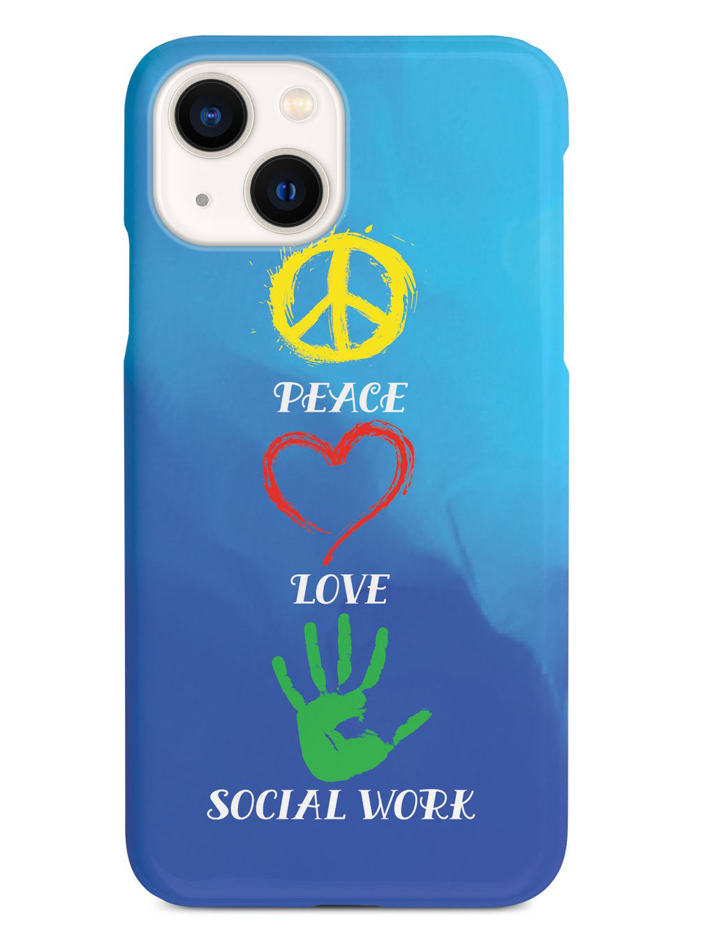 Peace, Love, Social Work - White Case