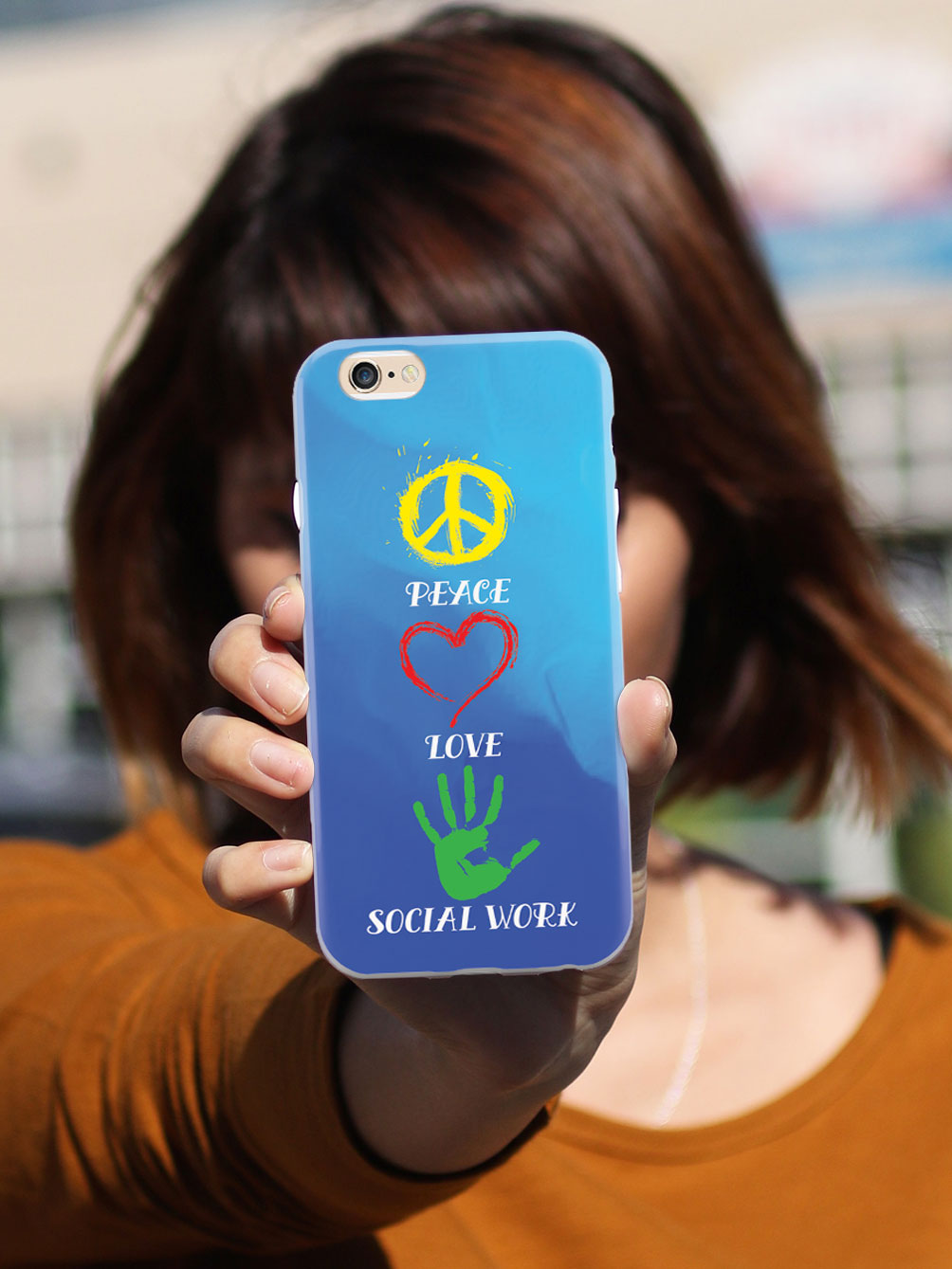 Peace, Love, Social Work - White Case