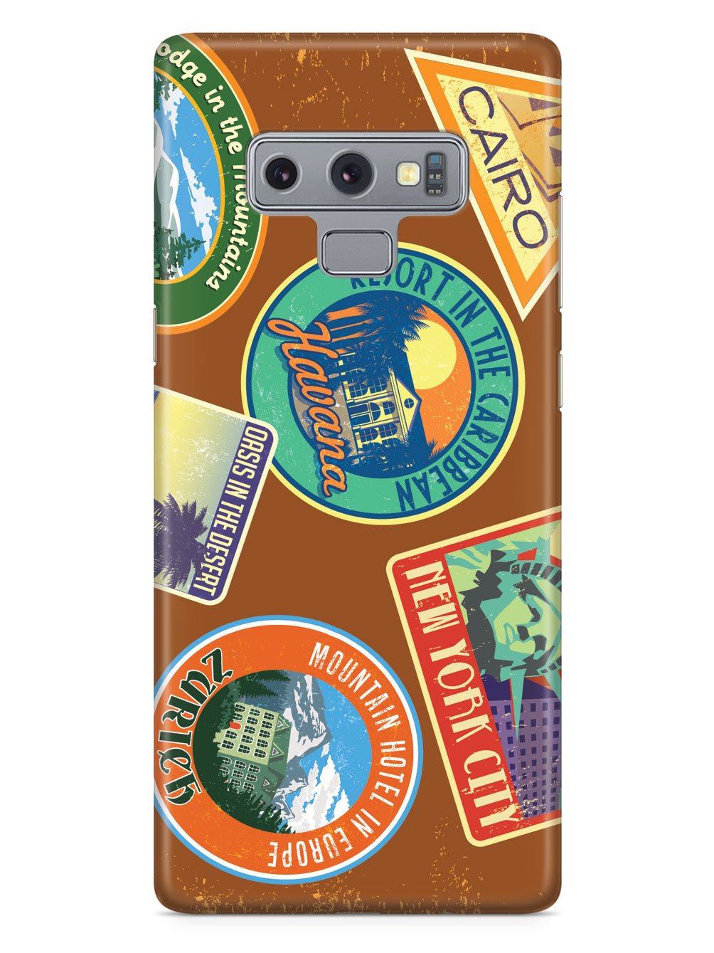 Luggage Stickers - Black Case