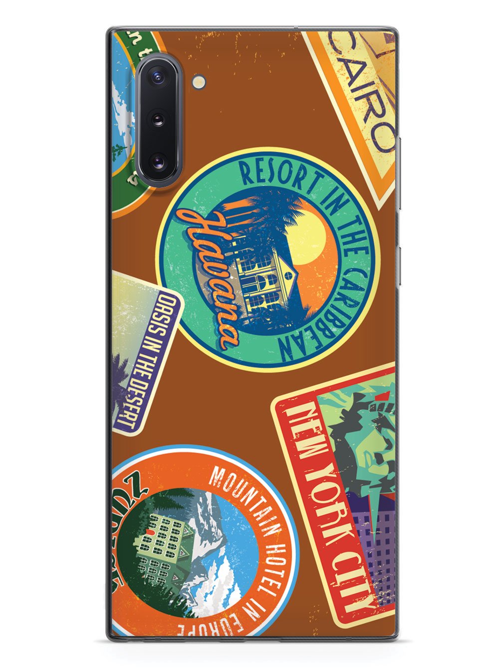 Luggage Stickers - Black Case