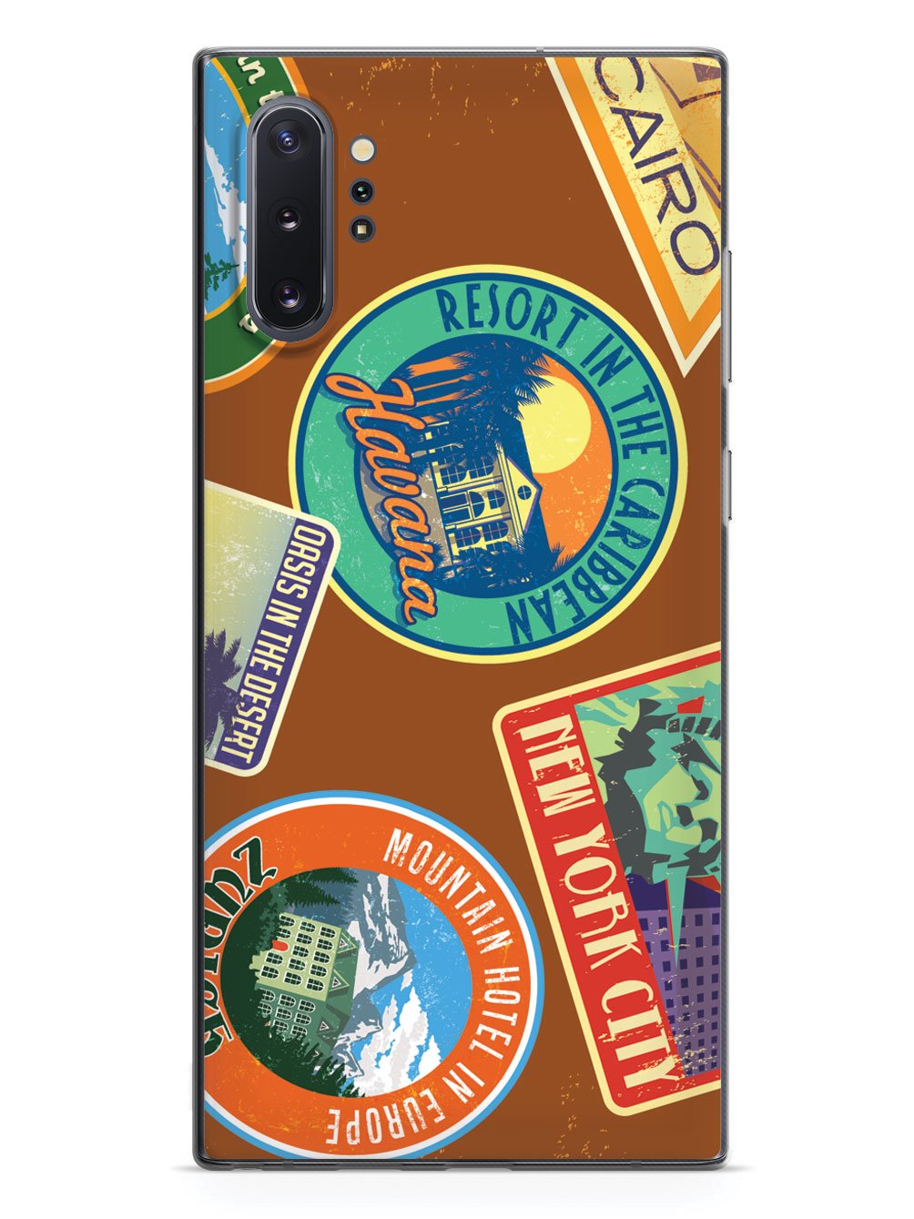 Luggage Stickers - Black Case