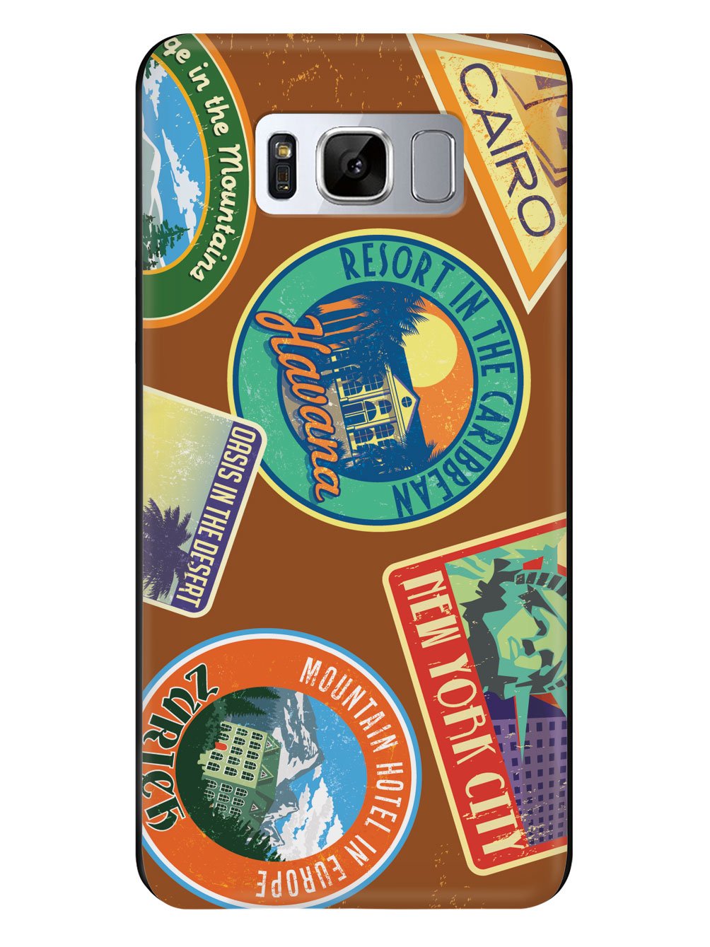 Luggage Stickers - Black Case