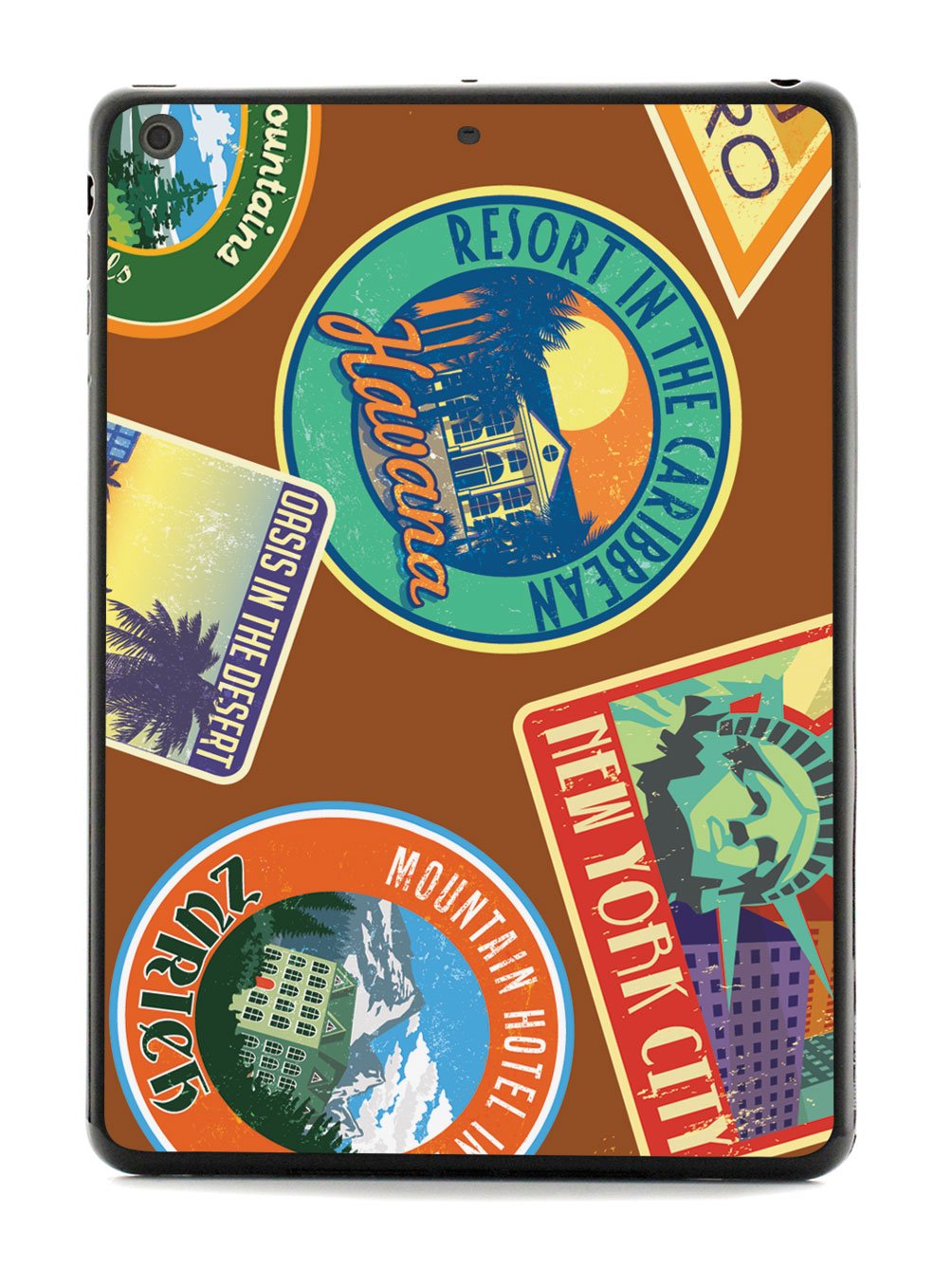 Luggage Stickers - Black Case