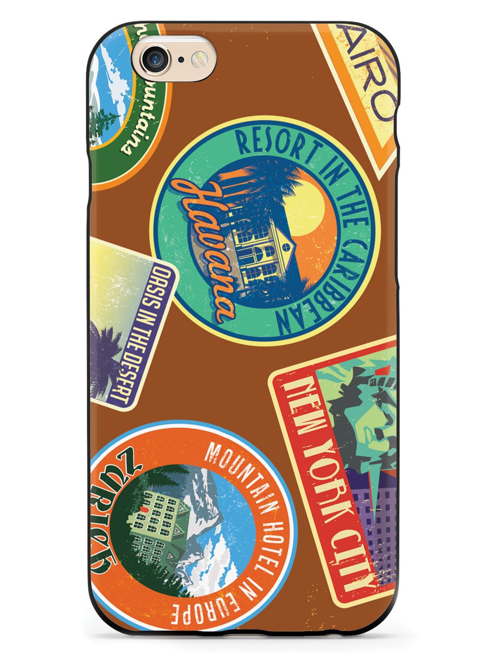 Luggage Stickers - Black Case