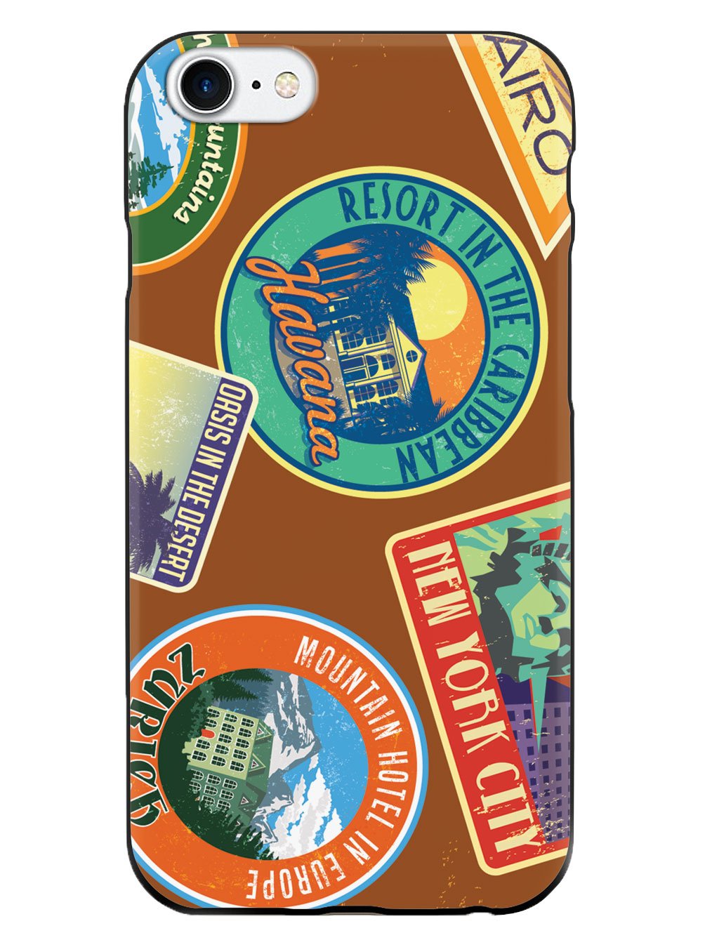 Luggage Stickers - Black Case