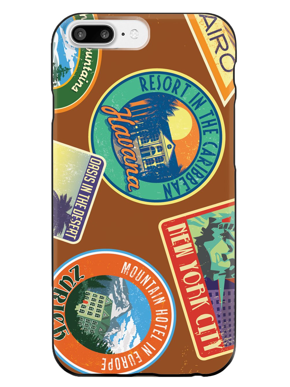 Luggage Stickers - Black Case