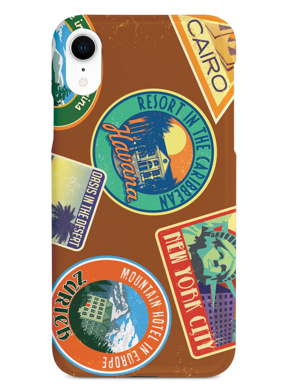 Luggage Stickers - Black Case