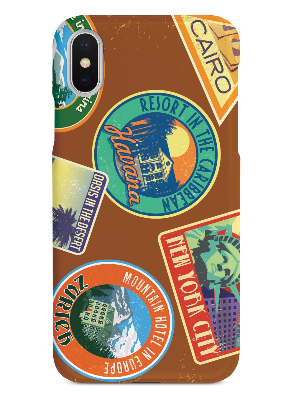 Luggage Stickers - Black Case