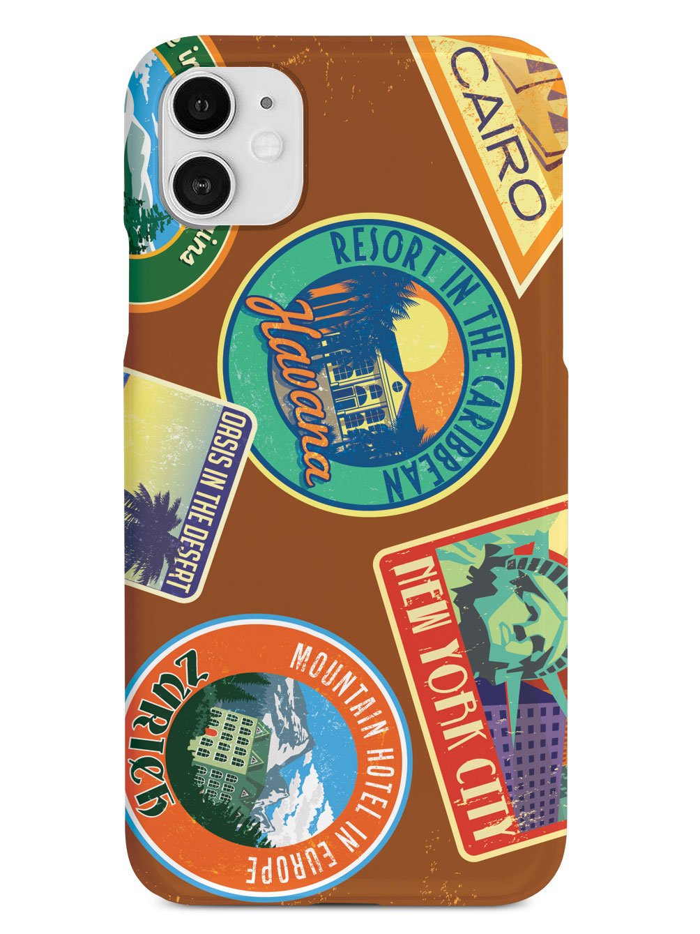 Luggage Stickers - Black Case