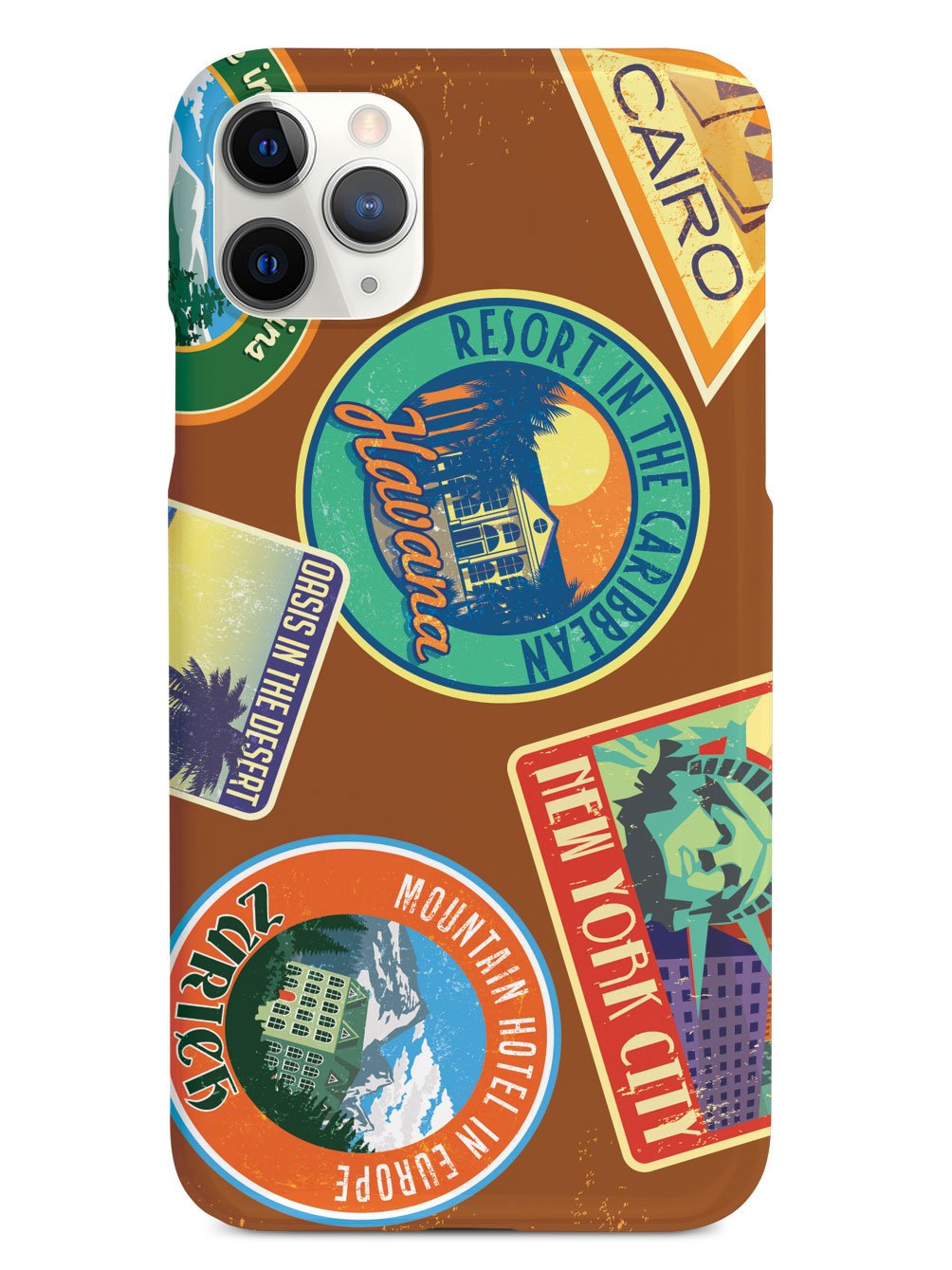 Luggage Stickers - Black Case