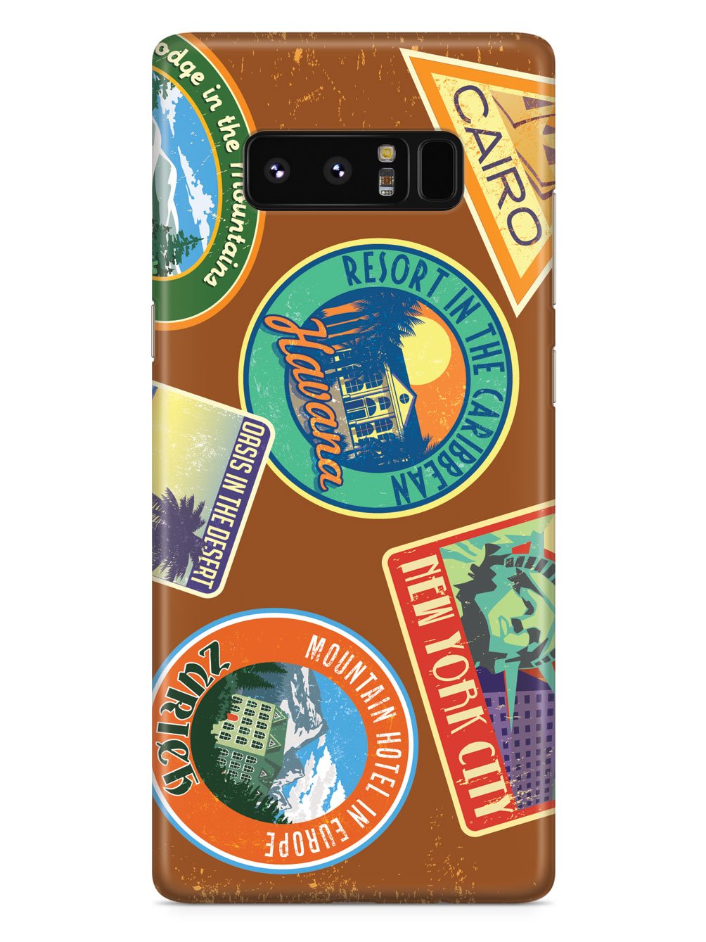 Luggage Stickers - Black Case