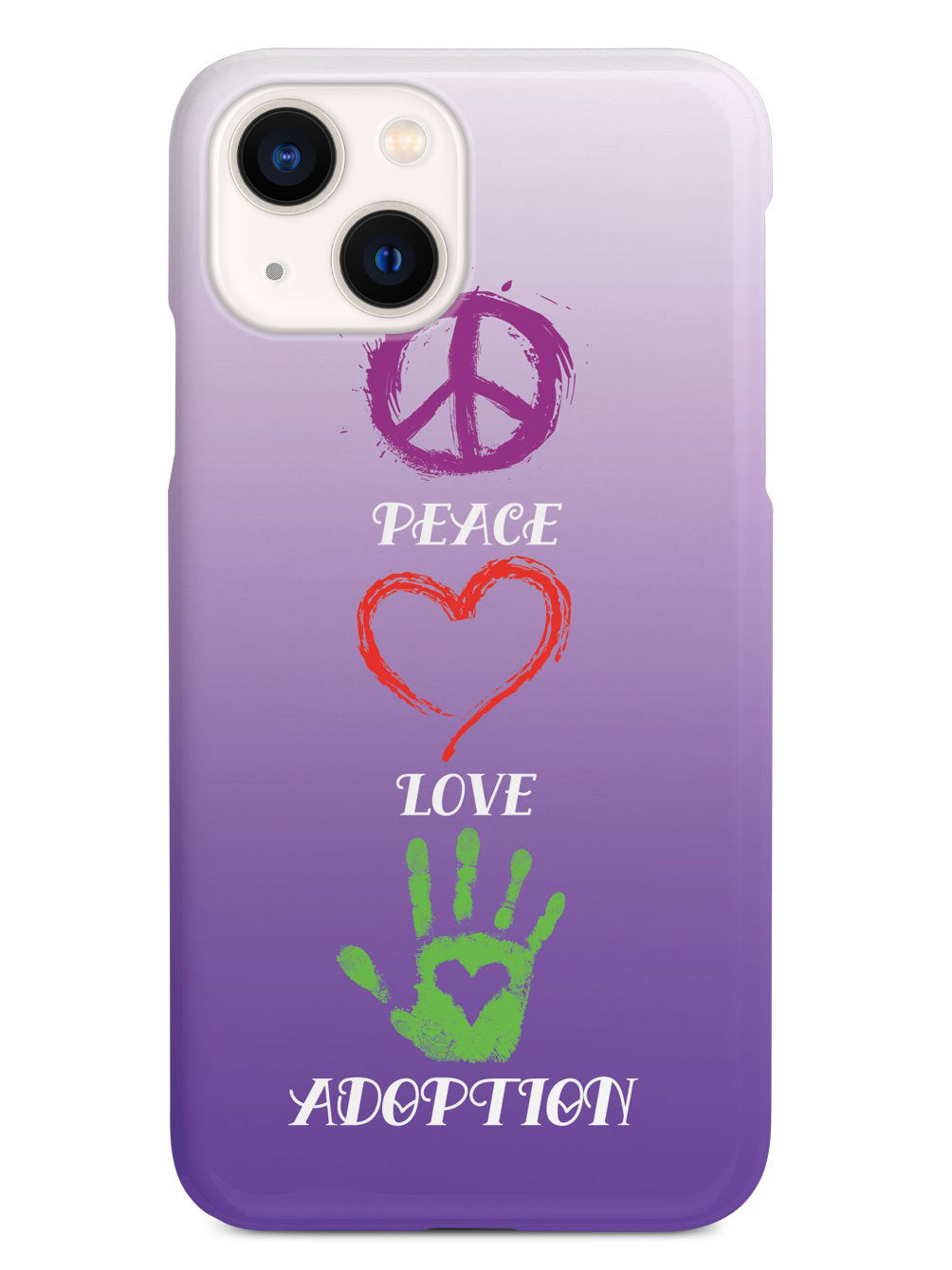 Peace, Love, Adoption - Black Case