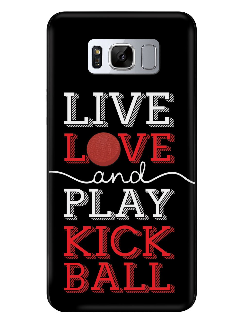 Live Love Play Kickball - Black Case