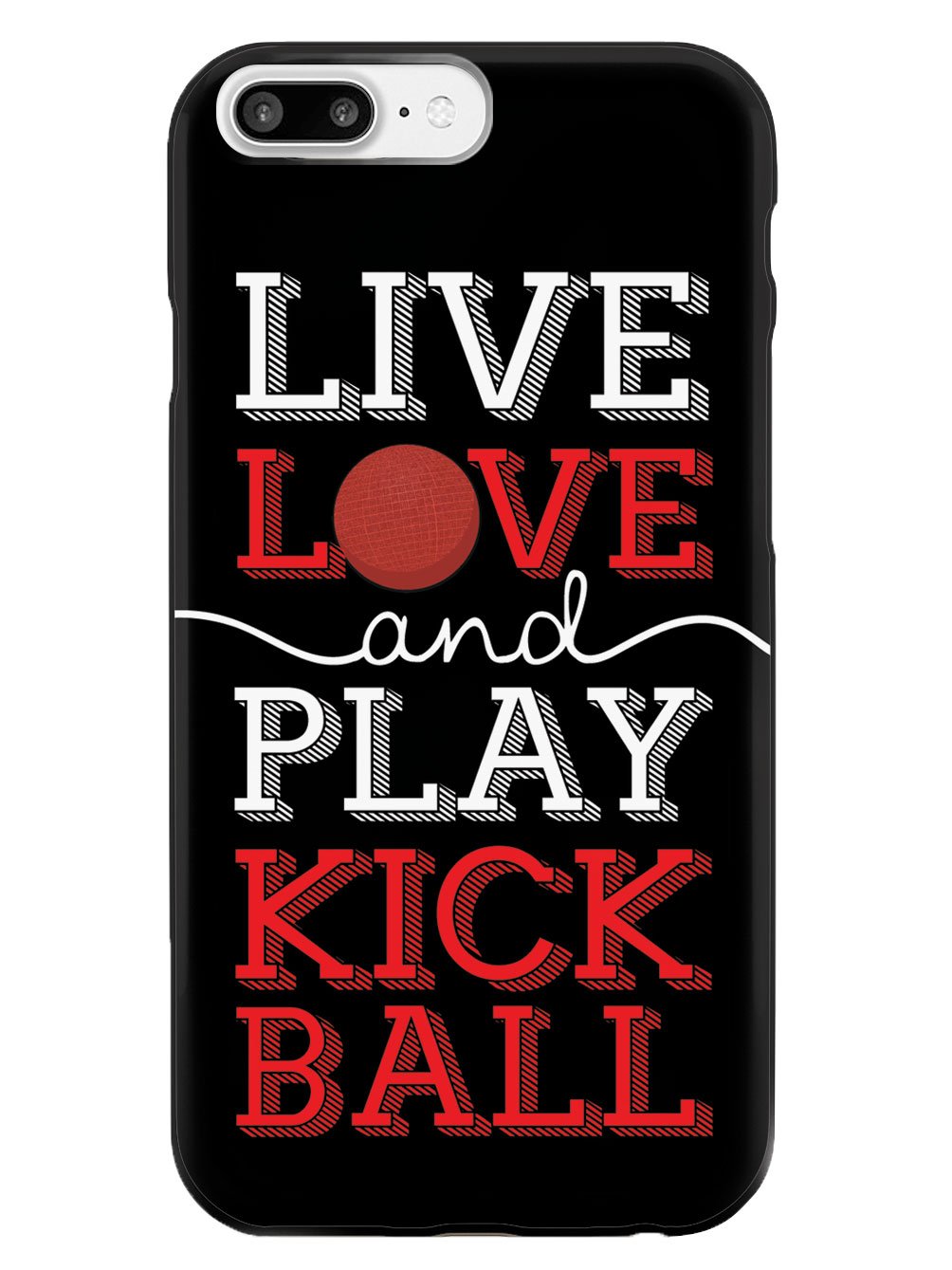 Live Love Play Kickball - Black Case