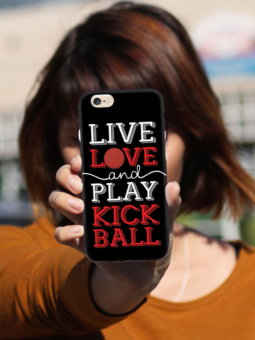 Live Love Play Kickball - Black Case
