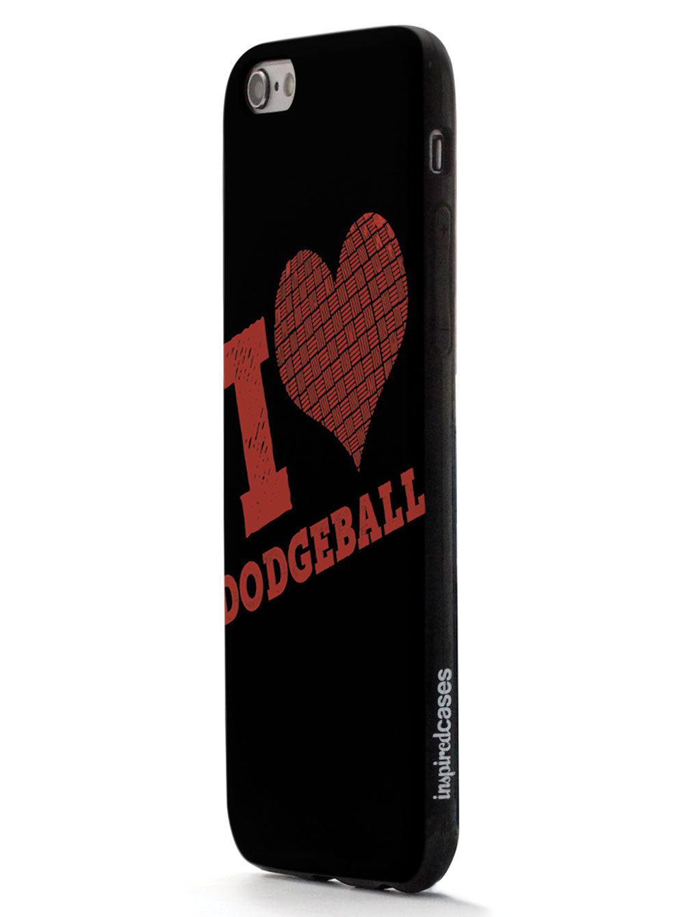I Heart Dodgeball - Black Case