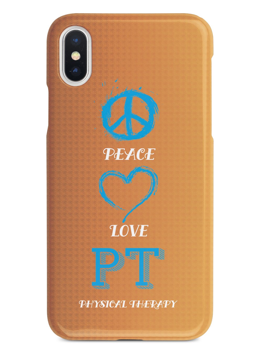 Peace, Love, Physical Therapy - Black Case